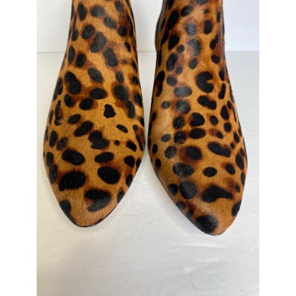 Joie Barleena leopard calf hair CHELSEA ankle bootie - Picture 6 of 16